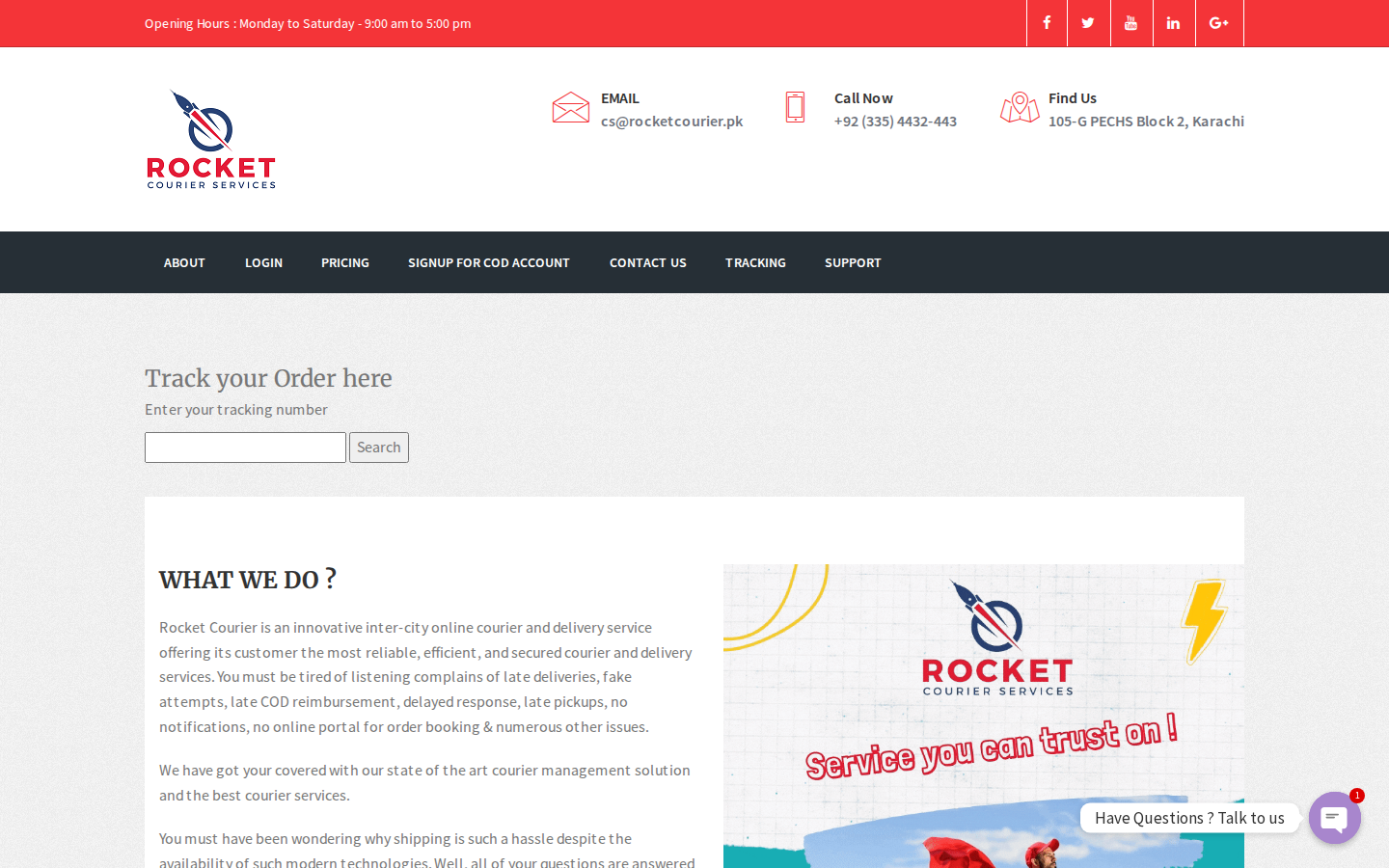 Rocket Courier